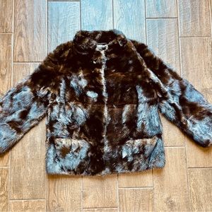 Vintage 60s real Mink Fur Jacket Coat Stunning S-M Measurements Pic.
